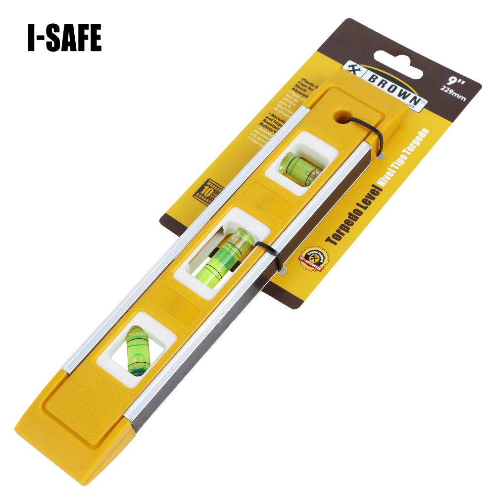 Different Bubbles Measuring Tools 45 90 180 Degree 9 Inch Torpedo Level