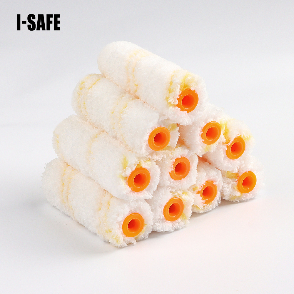10 pcs/set Mini Paint Roller 4 inch Industrial DIY Multipurpose Paint Roller Set