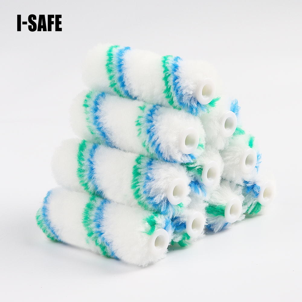 10 pcs/set Mini Paint Roller 4 inch Industrial Grade Paint Roller Set