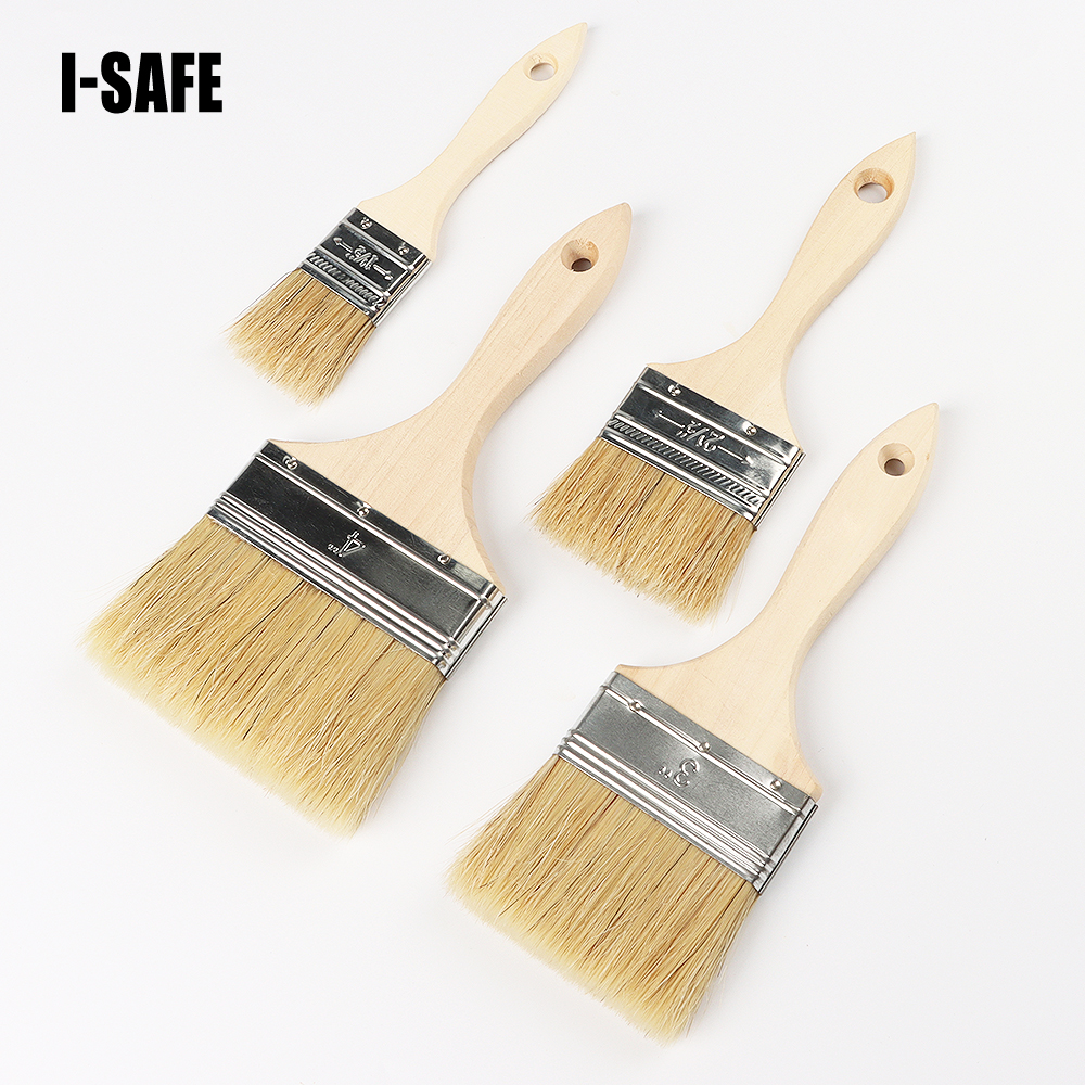 Custom Purdy Artist Painting Tools Wooden Handle Paint Brushes With Different Size