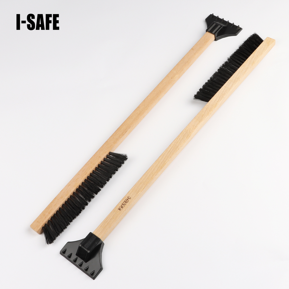 Heavy-Duty Industrial Cleaning Brushes Wooden Handle
