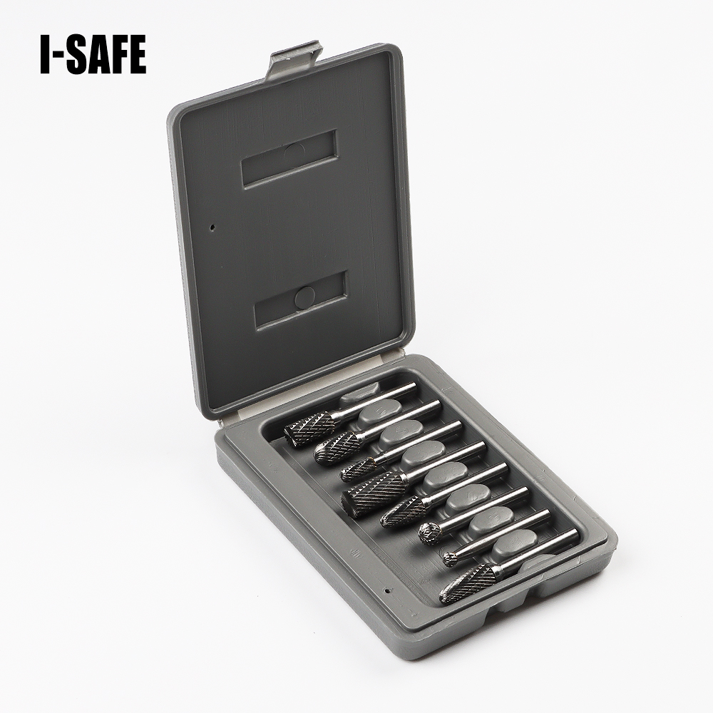 8pcs/set Carbide Rotary Files Premium Tungsten Carbide Rotary Burr Set