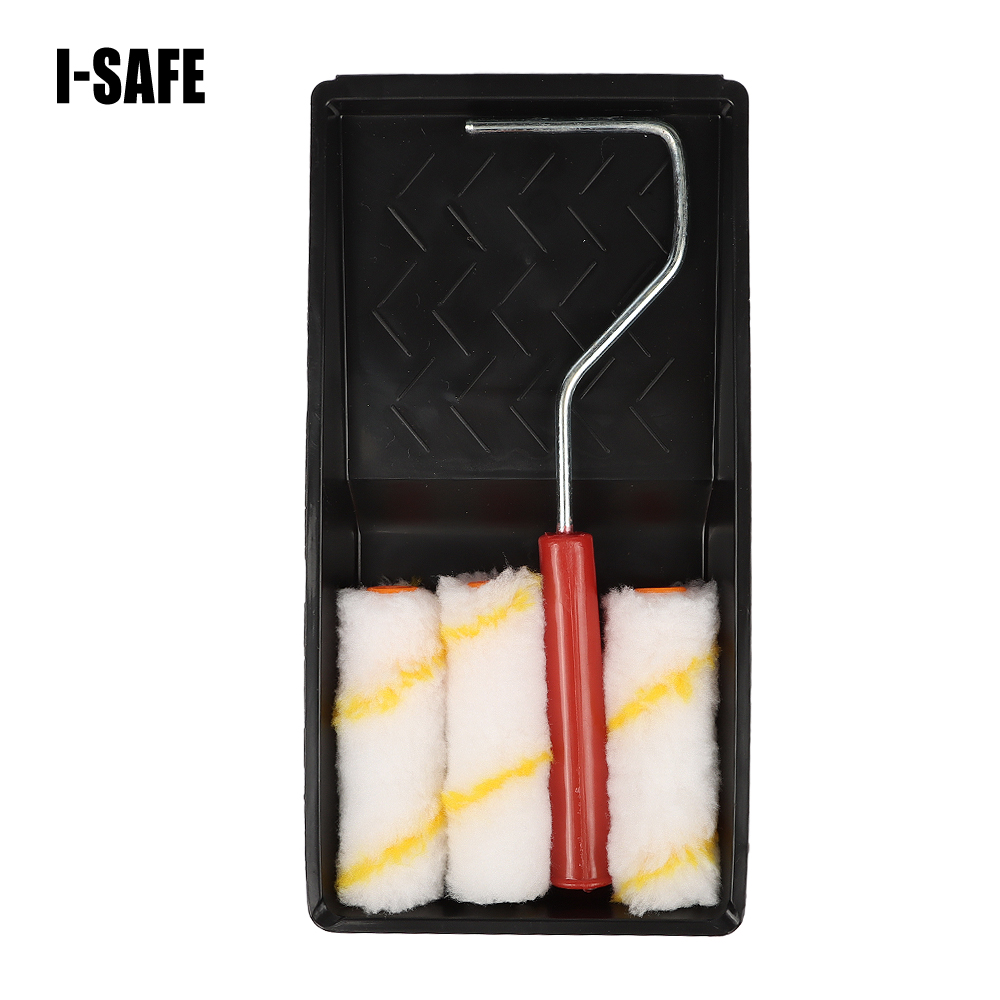 5 Pieces Paint Roller Kit for Industrial Grade Multi-purpose Wall Art Paint Roller