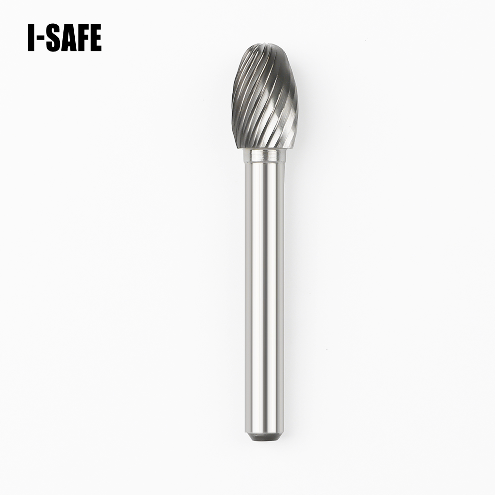 E1016M06 ROTARY FILE Solid Rotary Cutting Tools 100% Tungsten Carbide Burr Cutter