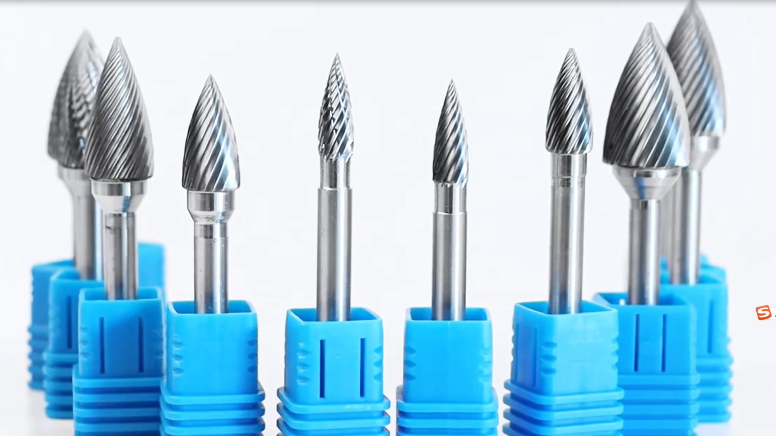 Premium Tungsten Carbide Burr Set 1/4' Shank Durable Rotary File Versatile for Metal