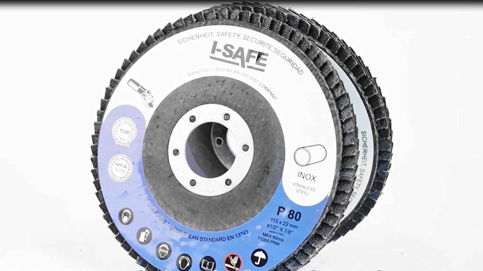 Customized Premium Grinding Wheel 115mm Flap Disc Rust Removal Manufacturing